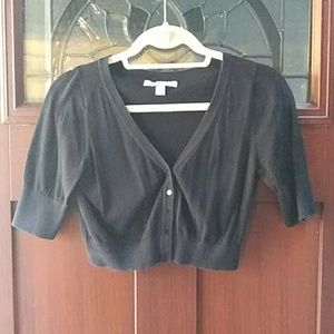 Crop top cardigan